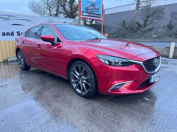 Mazda Mazda6 Saloon, Diesel, 2015, Red