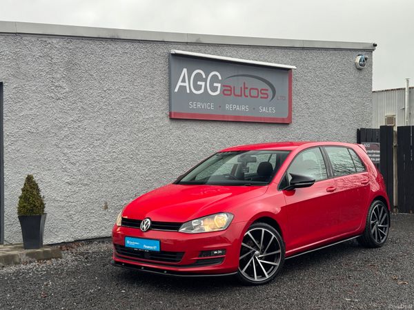 Volkswagen Golf Hatchback, Diesel, 2015, Red