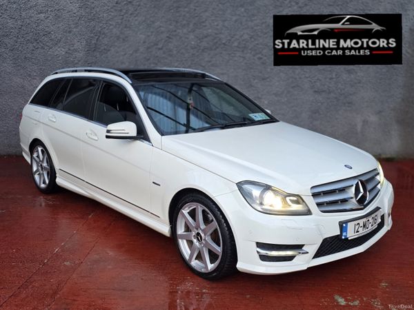 Mercedes-Benz C-Class Estate, Diesel, 2012, White