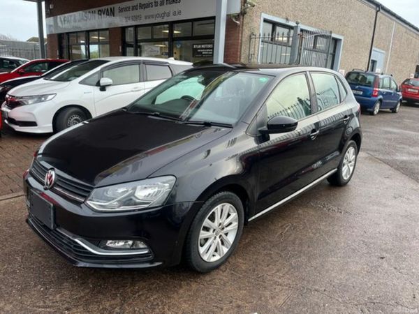 Volkswagen Polo Hatchback, Petrol, 2016, Black