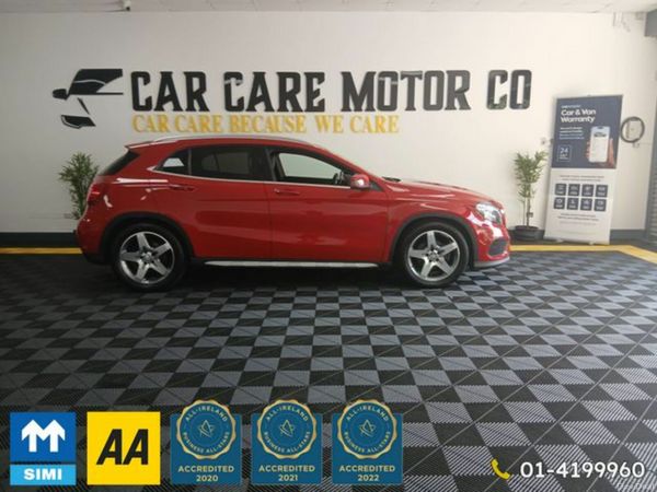 Mercedes-Benz GLA Estate, Petrol, 2015, Red