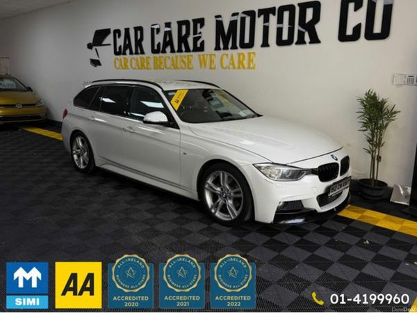 BMW 3-Series Estate, Diesel, 2015, White