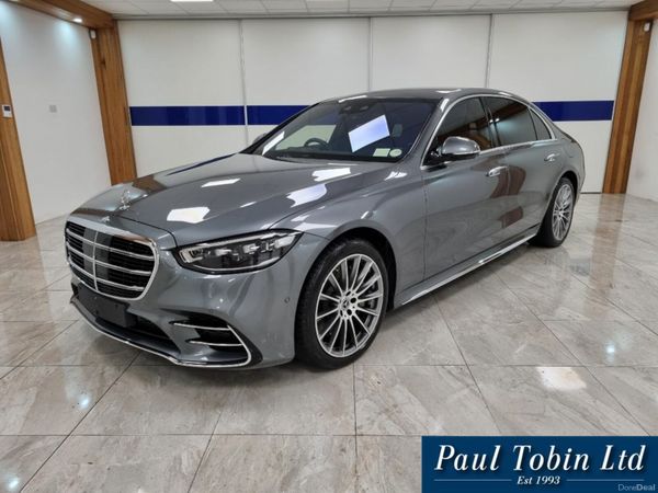 Mercedes-Benz S-Class Saloon, Petrol Plug-in Hybrid, 2022, Grey