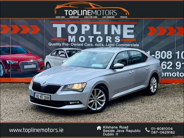 Skoda Superb Hatchback, Diesel, 2016, Silver