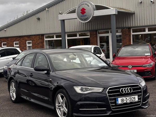Audi A6 Saloon, Diesel, 2018, Blue