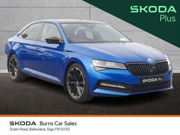 Skoda Superb Saloon, Diesel, 2021, Blue