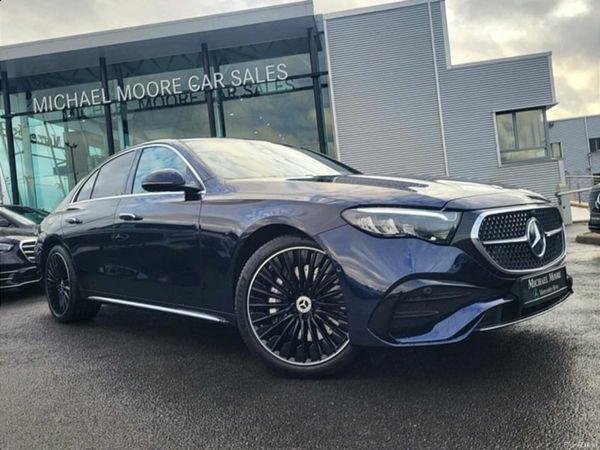 Mercedes-Benz E-Class Saloon, Diesel Plug-in Hybrid, 2026, Blue