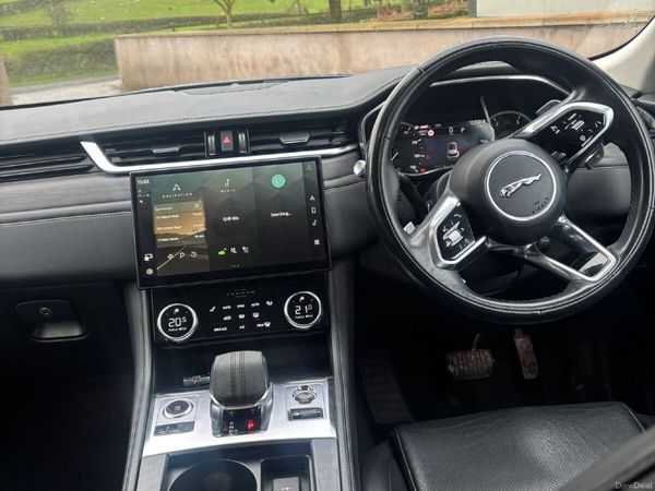 Jaguar F-Pace SUV, Diesel Hybrid, 2022, Blue