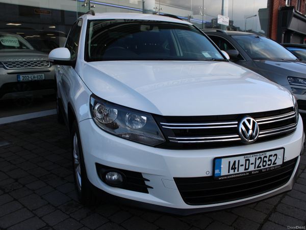 Volkswagen Tiguan SUV, Diesel, 2014, White