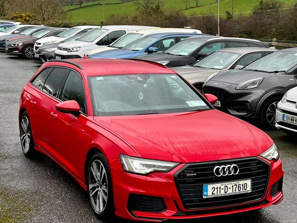 Audi A6 Estate, Diesel, 2021, Red