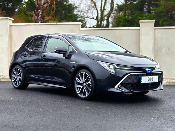 Toyota Corolla Hatchback, Petrol Hybrid, 2018, Black
