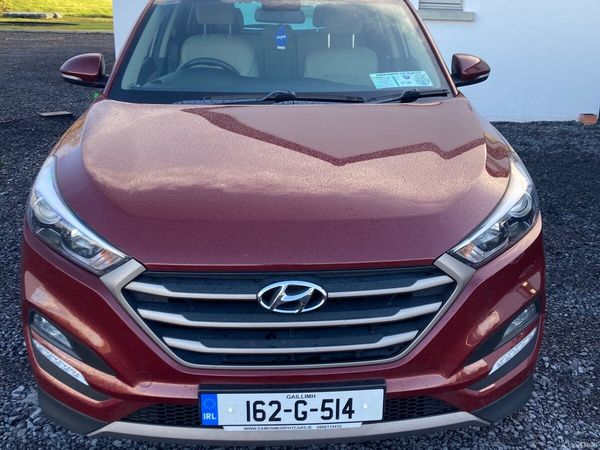 Hyundai Tucson SUV, Diesel, 2016, Red