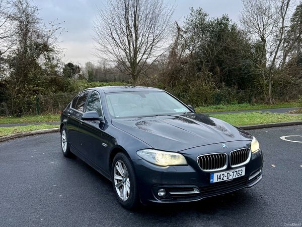BMW 5-Series Saloon, Diesel, 2014, Grey