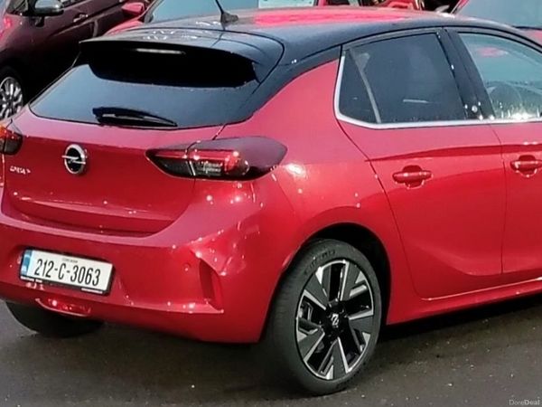 Opel Corsa Hatchback, Electric, 2021, Red