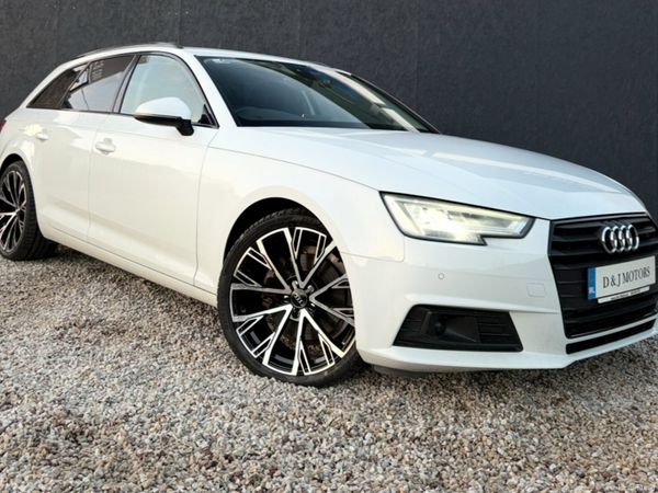 Audi A4 Estate, Petrol, 2017, White