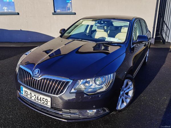 Skoda Superb Saloon, Diesel, 2015, Black