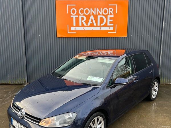 Volkswagen Golf Hatchback, Petrol, 2014, Blue