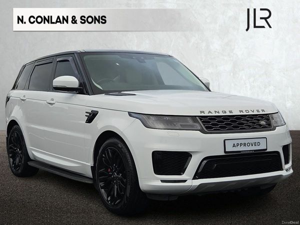Land Rover Range Rover Sport SUV, Petrol Plug-in Hybrid, 2022, White