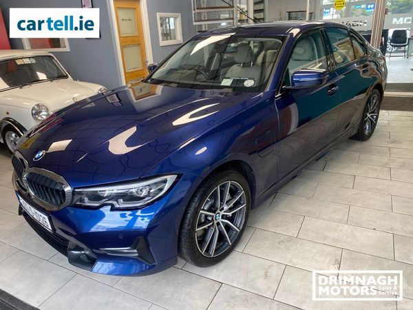BMW 3-Series Saloon, Petrol Plug-in Hybrid, 2020, Blue