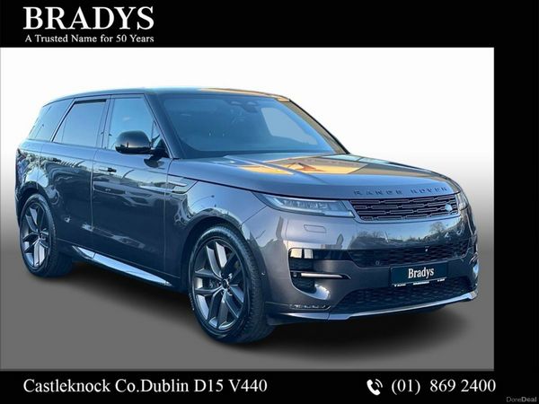 Land Rover Range Rover Sport SUV, Petrol Hybrid, 2024, Grey