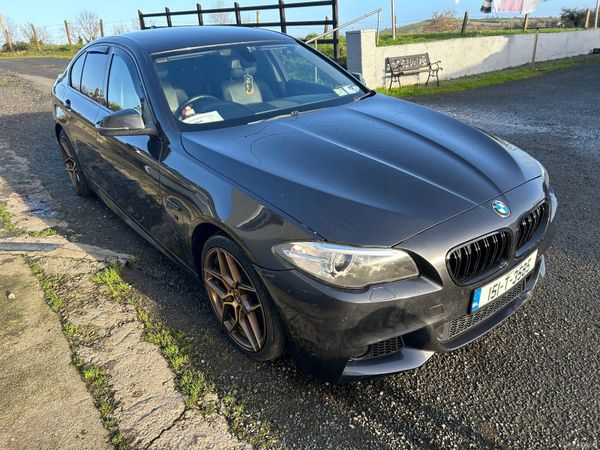 BMW 5-Series Saloon, Diesel, 2015, Grey