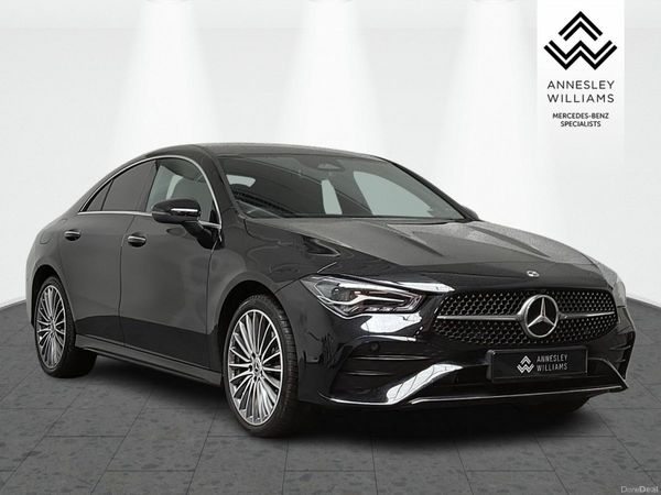 Mercedes-Benz CLA Coupe, Petrol Plug-in Hybrid, 2024, Black