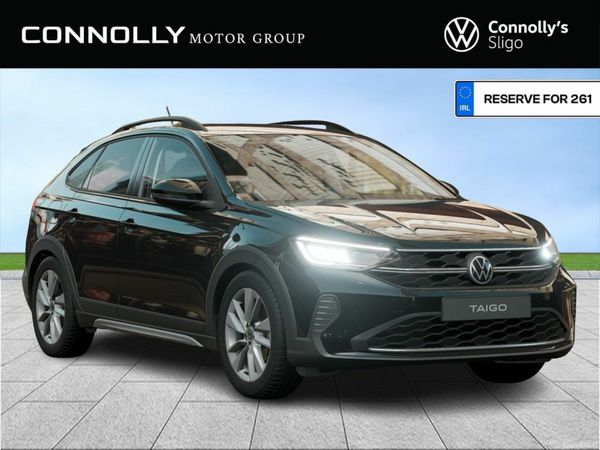 Volkswagen Taigo SUV, Petrol, 2026, Black