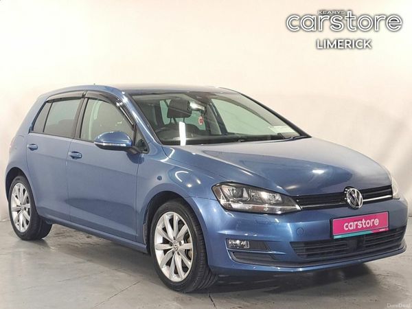 Volkswagen Golf Hatchback, Petrol, 2017, Blue