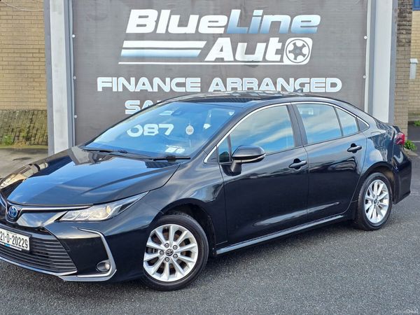 Toyota Corolla Saloon, Petrol Hybrid, 2022, Black