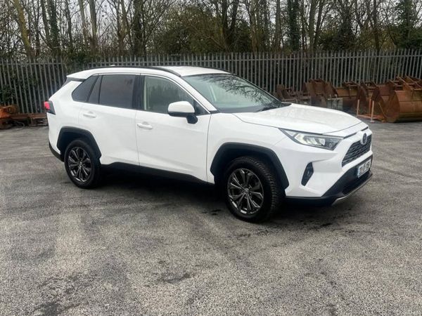 Toyota RAV4 SUV, Petrol Hybrid, 2022, White