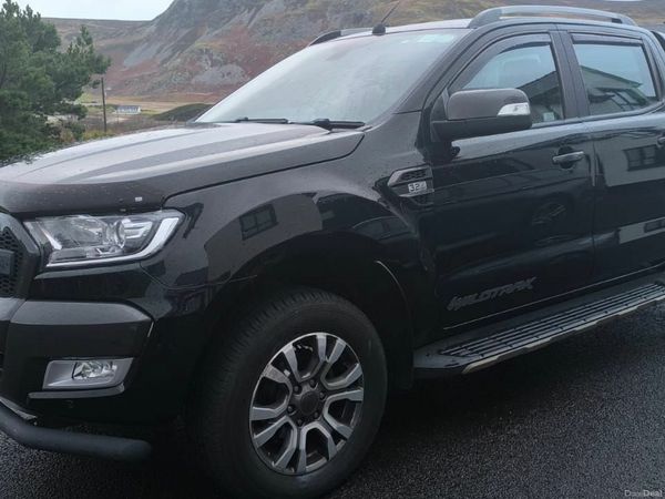 Ford Ranger Pick Up, Diesel, 2018, Black