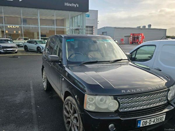 Land Rover Range Rover SUV, Diesel, 2008, Black