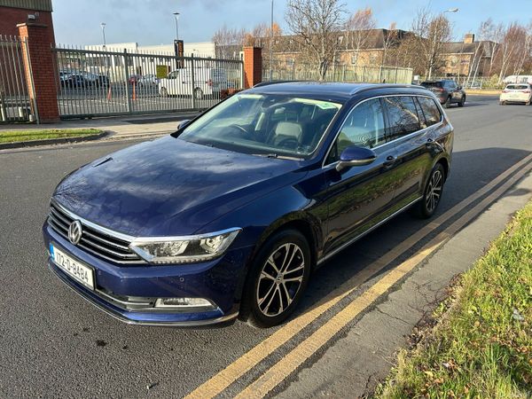 Volkswagen Passat Estate, Diesel, 2017, Blue