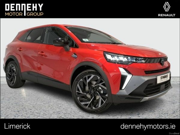 Renault Symbioz SUV, Petrol Hybrid, 2025, Red