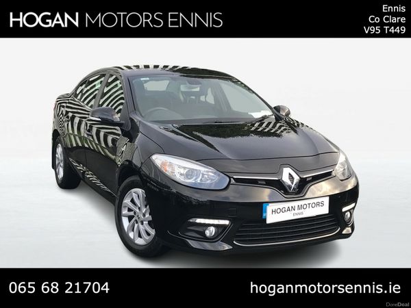 Renault Fluence Saloon, Diesel, 2016, Black