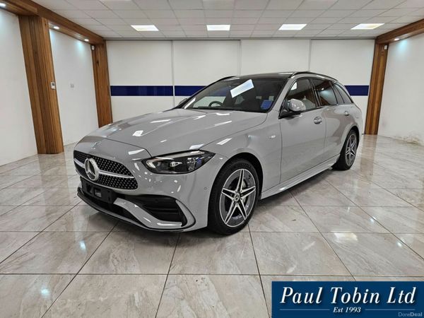 Mercedes-Benz C-Class Estate, Petrol Hybrid, 2025, Grey