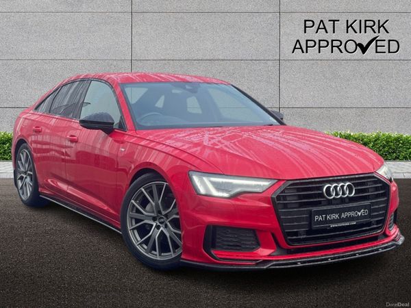 Audi A6 Saloon, Diesel, 2021, Red