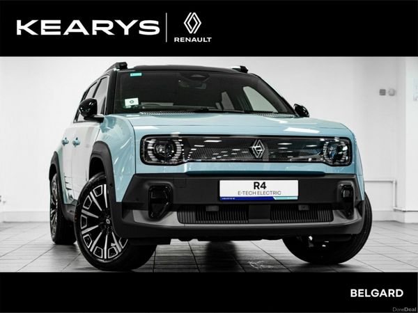 Renault 4 Hatchback, Electric, 2025, Blue