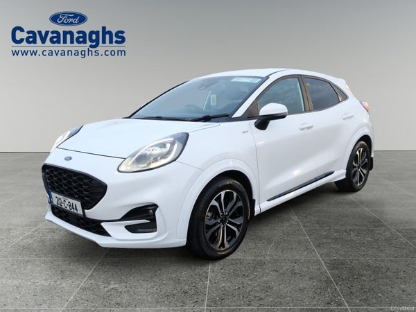 Ford Puma MPV, Petrol Hybrid, 2021, White