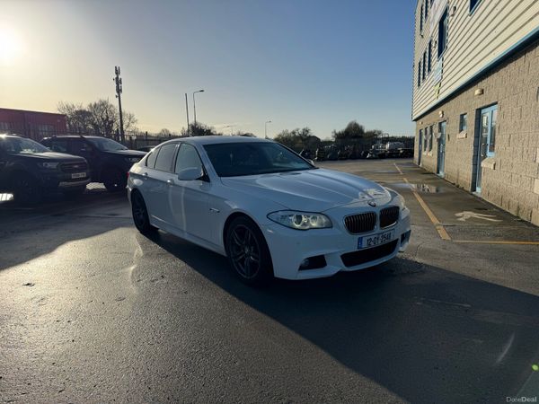 BMW 5-Series Saloon, Diesel, 2012, White