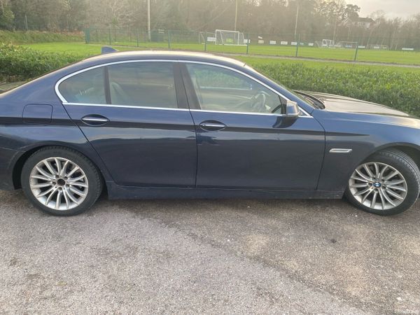 BMW 5-Series Saloon, Diesel, 2014, Blue