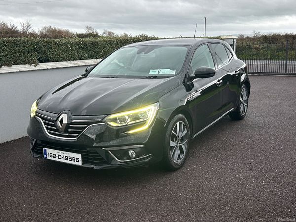 Renault Megane Hatchback, Diesel, 2016, Black