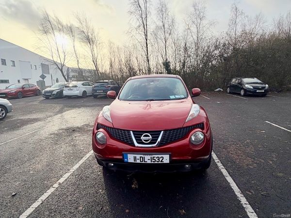 Nissan Juke SUV, Diesel, 2011, Red