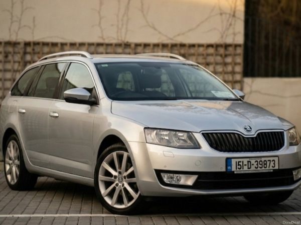 Skoda Octavia Estate, Diesel, 2015, Silver