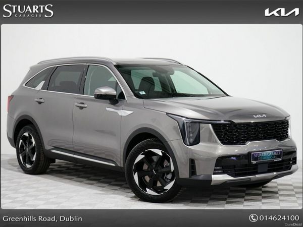 Kia Sorento MPV, Petrol Plug-in Hybrid, 2024, Grey