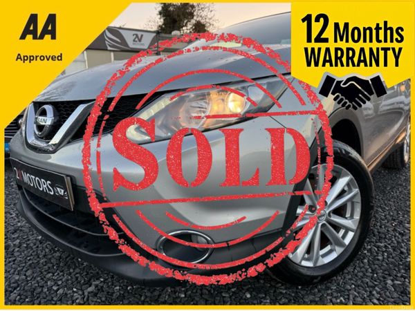 Nissan Qashqai Hatchback, Petrol, 2014, Silver