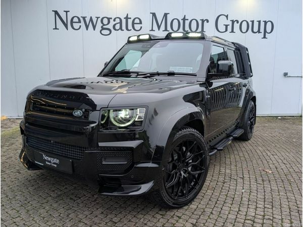 Land Rover Defender Estate, Petrol Plug-in Hybrid, 2025, Black