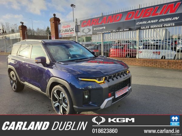 KGM Torres SUV, Petrol Hybrid, 2026, Blue