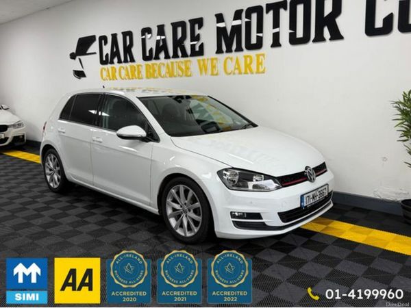 Volkswagen Golf Hatchback, Diesel, 2017, White