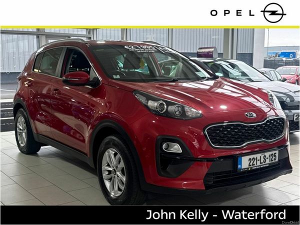 Kia Sportage SUV, Diesel Hybrid, 2022, Red